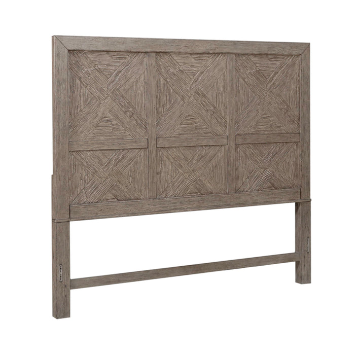 Skyview Lodge - King Panel Headboard - Light Brown