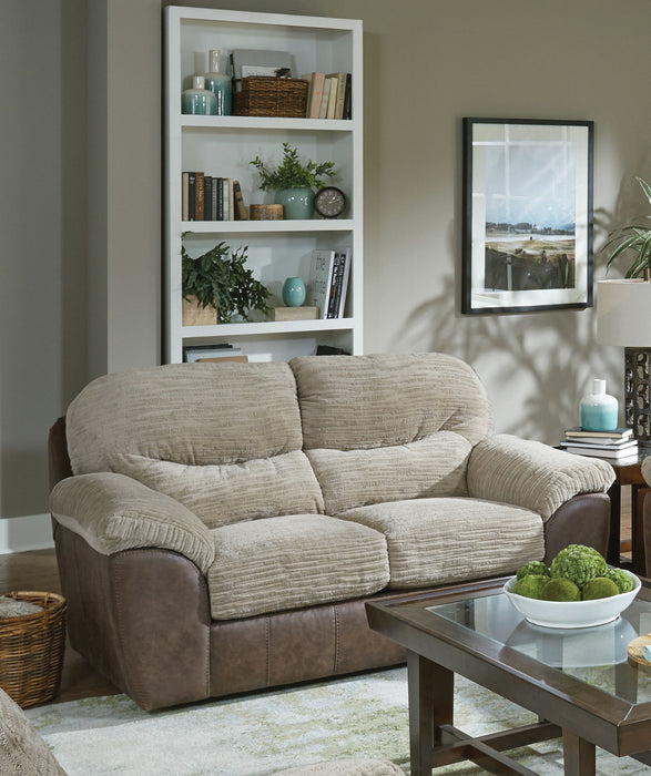 McMahon - Gliding Loveseat - Bark