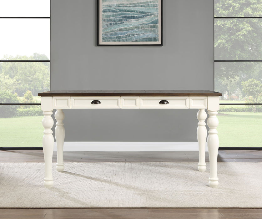 Joanna - 4-Drawer Dining Table - White