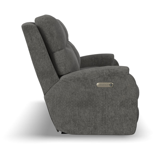 Penn - Power Reclining Sofa with Power Headrests & Lumbar