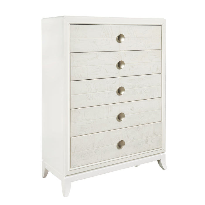 Melrose - 5-Drawer Dresser Chest - White