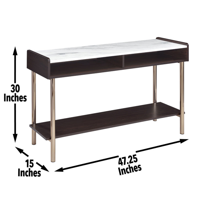 Carrie - Sofa Table - Brown