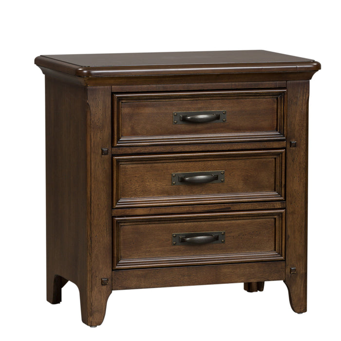 Saddlebrook - Nightstand - Dark Brown