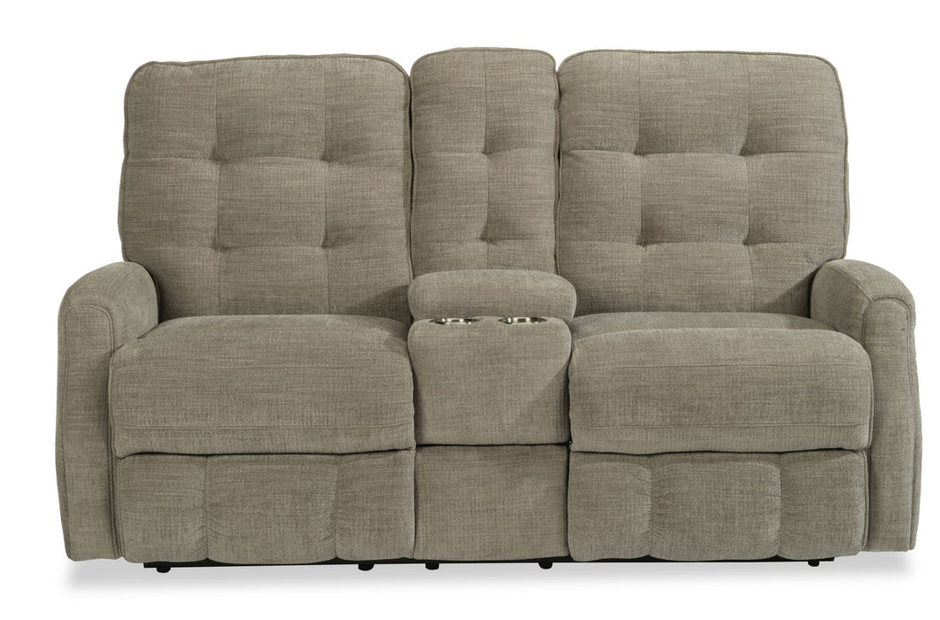 Devon - Loveseat With Console