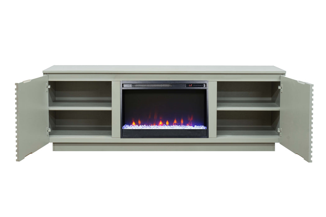 Stardust - Fireplace TV Stand