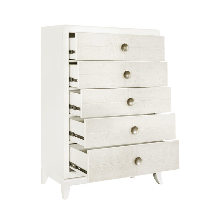 Melrose - 5-Drawer Dresser Chest - White