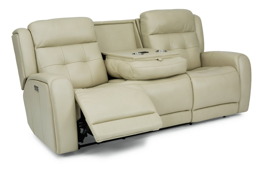 Grant - Power Reclining Sofa with Power Headrests