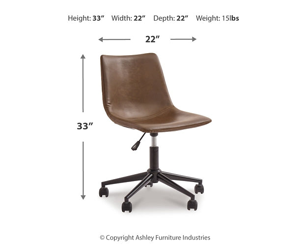 Ashley Express - Office Chair Program Home Office Swivel Desk Chair