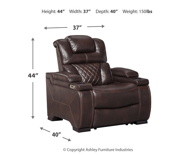 Warnerton PWR Recliner/ADJ Headrest