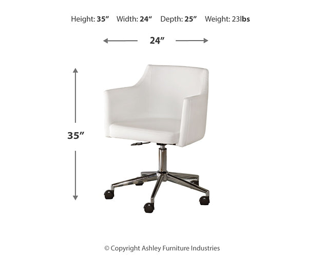 Ashley Express - Baraga Home Office Swivel Desk Chair