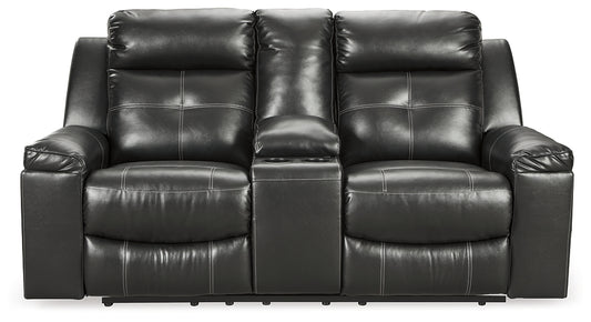 Kempten DBL Rec Loveseat w/Console