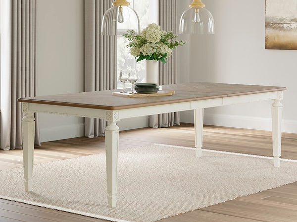 Realyn RECT Dining Room EXT Table