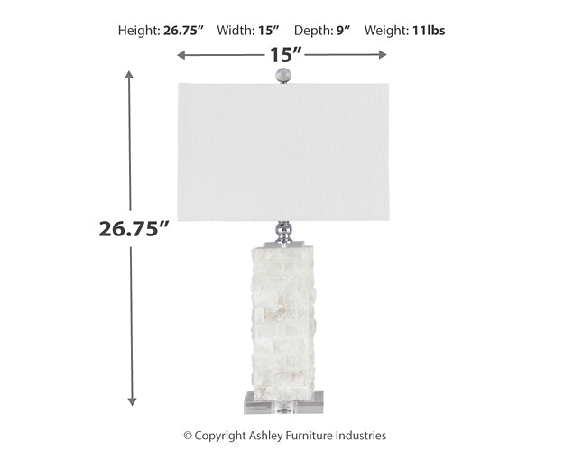 Ashley Express - Malise Alabaster Table Lamp (1/CN)