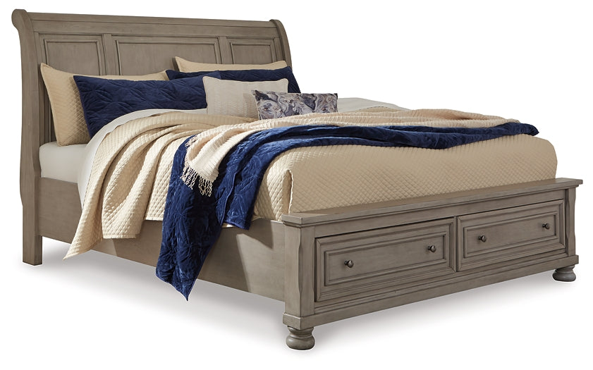 Ashley Express - Robbinsdale  Sleigh Bed With Storage