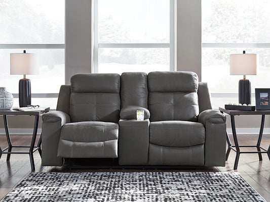 Jesolo DBL Rec Loveseat w/Console