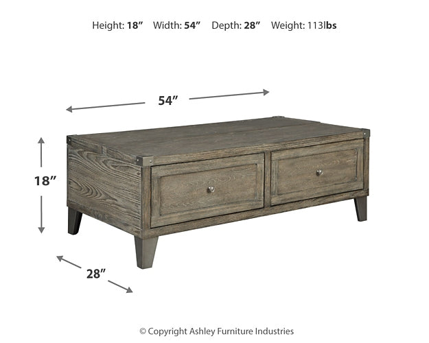 Ashley Express - Chazney Lift Top Cocktail Table