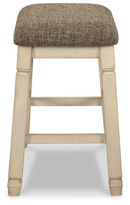 Ashley Express - Bolanburg Upholstered Stool (2/CN)