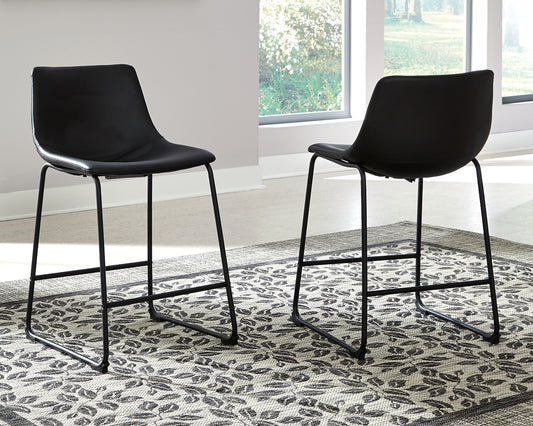 Ashley Express - Centiar Upholstered Barstool (2/CN)