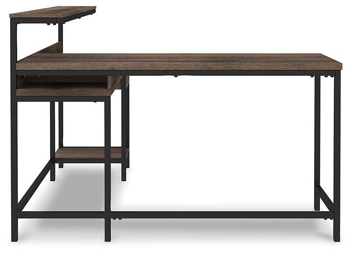 Ashley Express - Arlenbry L-Desk with Storage