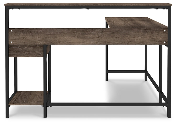 Ashley Express - Arlenbry L-Desk with Storage