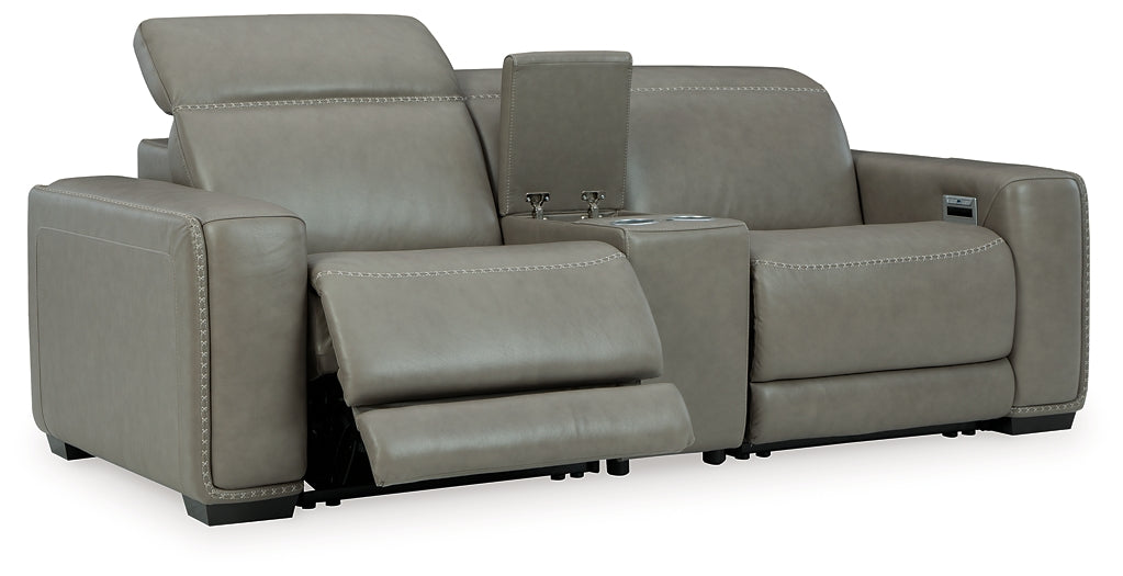 Correze 3-Piece Power Reclining Sectional Loveseat