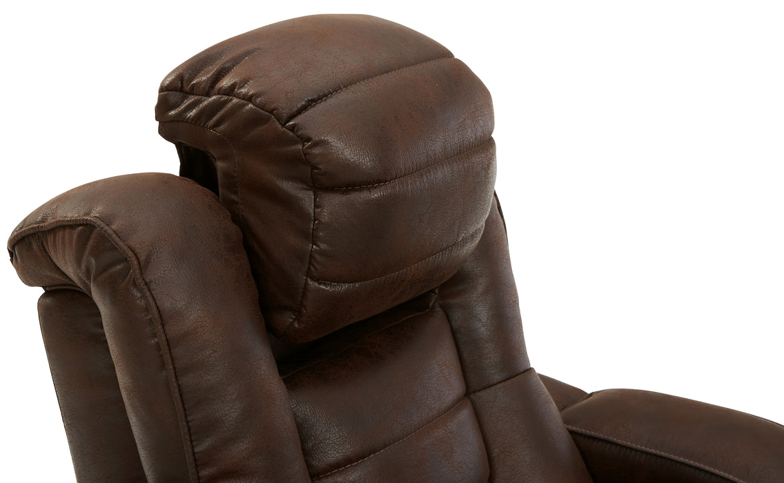 Owner's Box PWR Recliner/ADJ Headrest