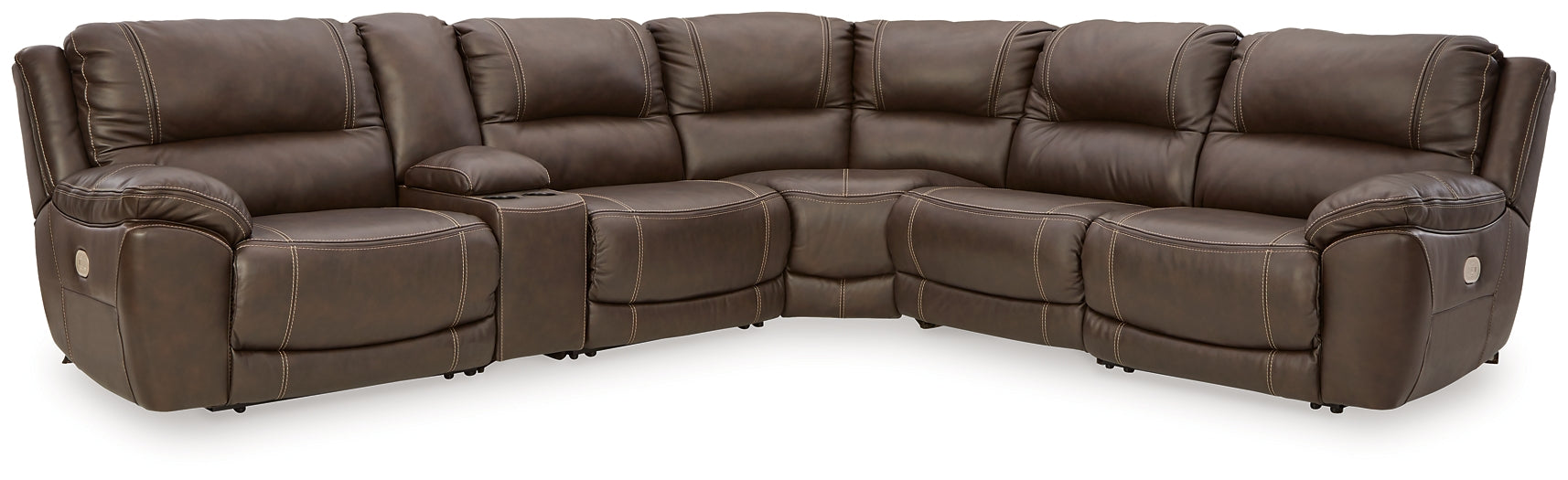 Dunleith 6-Piece Power Reclining Sectional