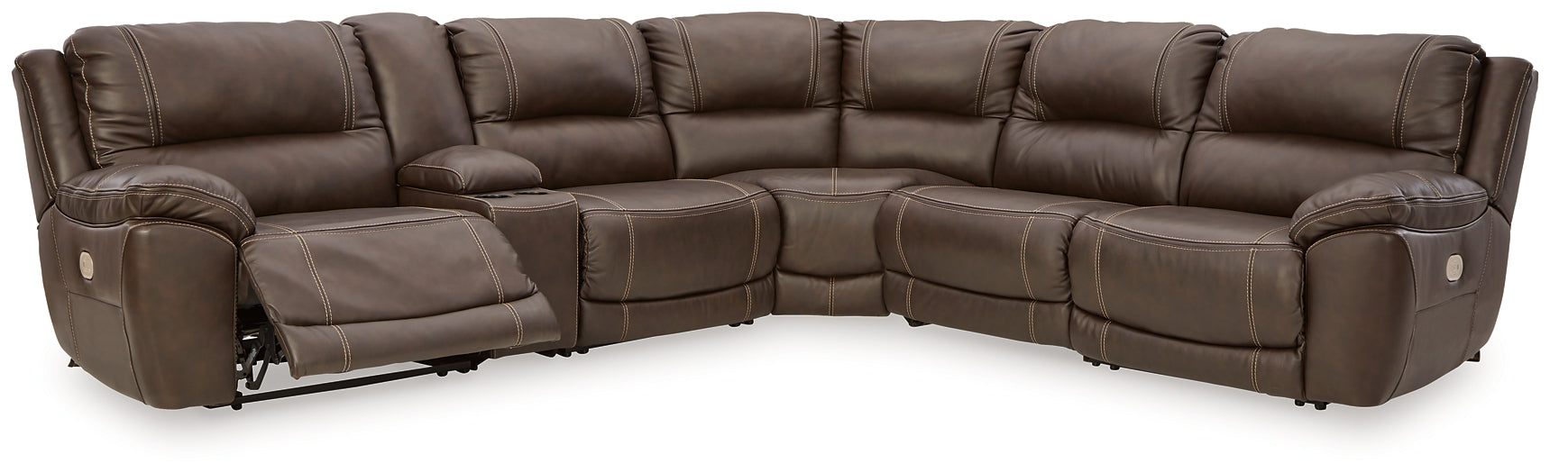 Dunleith 6-Piece Power Reclining Sectional