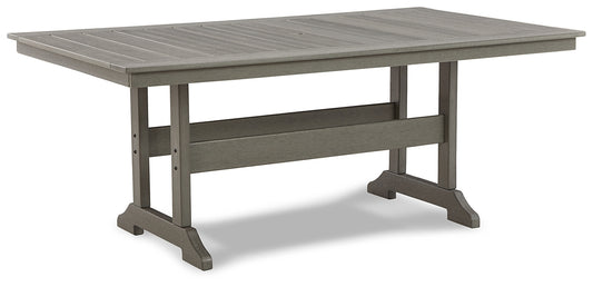 Visola RECT Dining Table w/UMB OPT