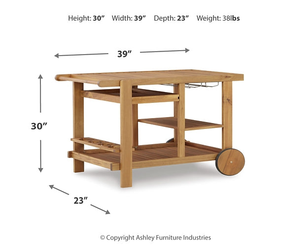 Ashley Express - Kailani Serving Cart