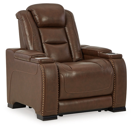 The Man-Den PWR Recliner/ADJ Headrest