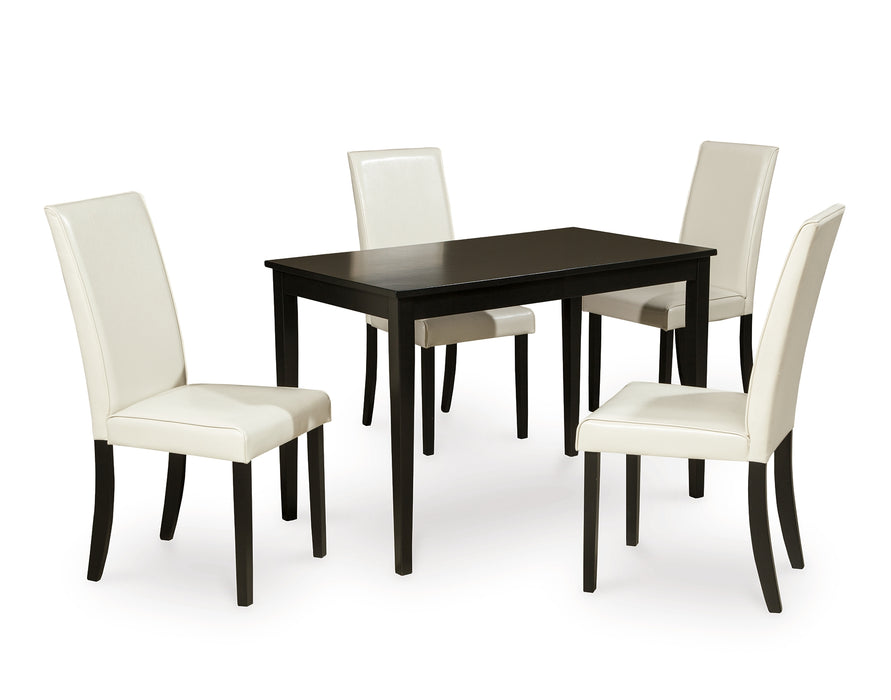 Ashley Express - Kimonte Dining Table and 4 Chairs