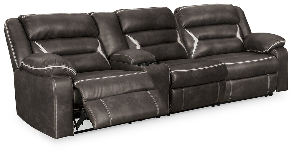 Kincord 2-Piece Sectional with Recliner