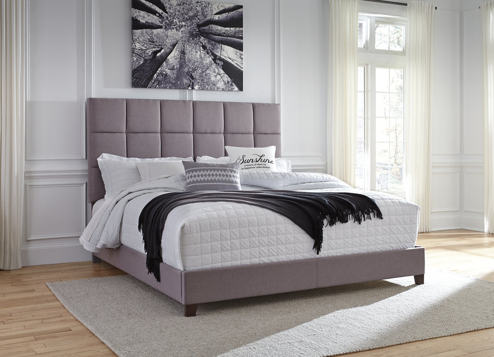 Ashley Express - Dolante Queen Upholstered Bed with Mattress