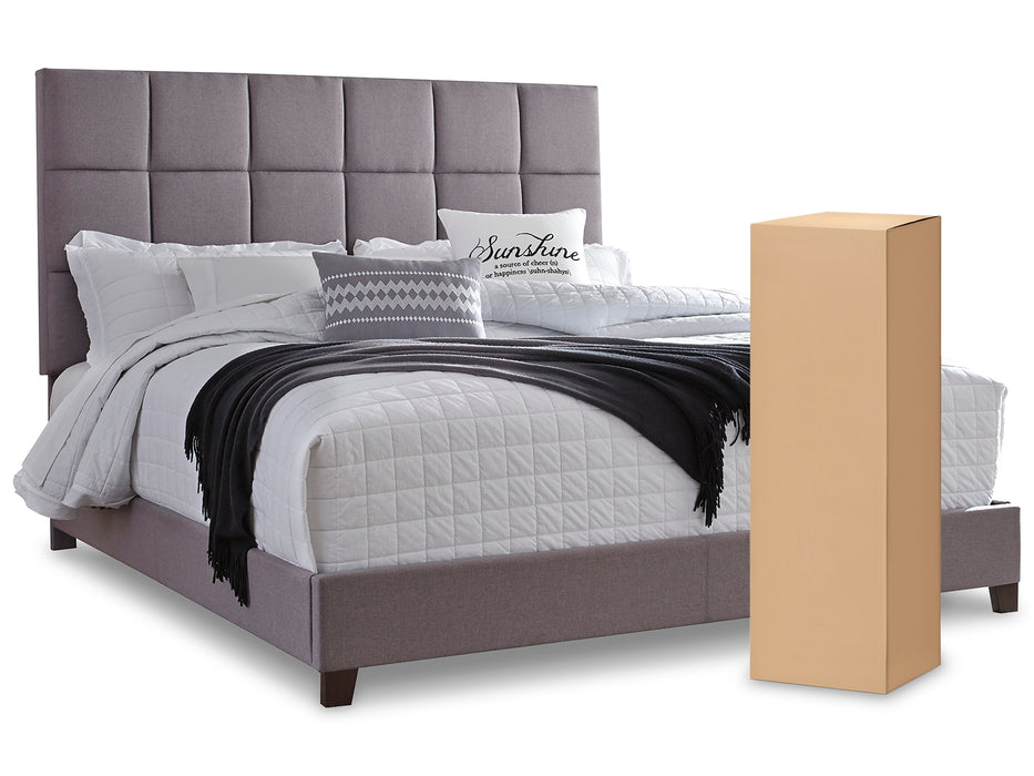 Ashley Express - Dolante Queen Upholstered Bed with Mattress