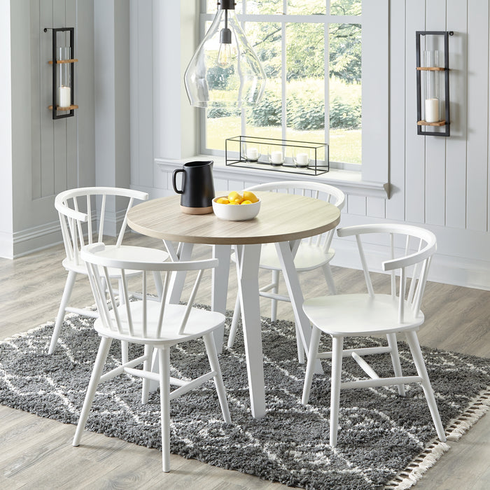 Ashley Express - Grannen Dining Table and 4 Chairs