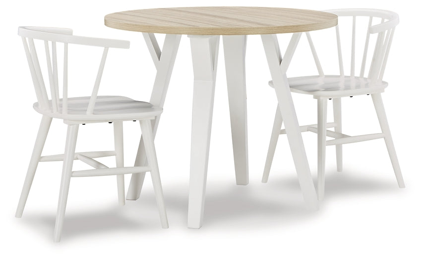 Ashley Express - Grannen Dining Table and 2 Chairs