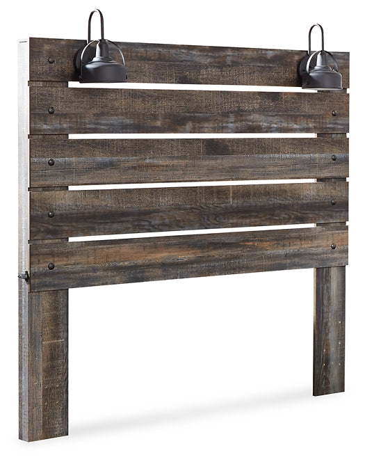 Drystan Queen Panel Headboard with Dresser