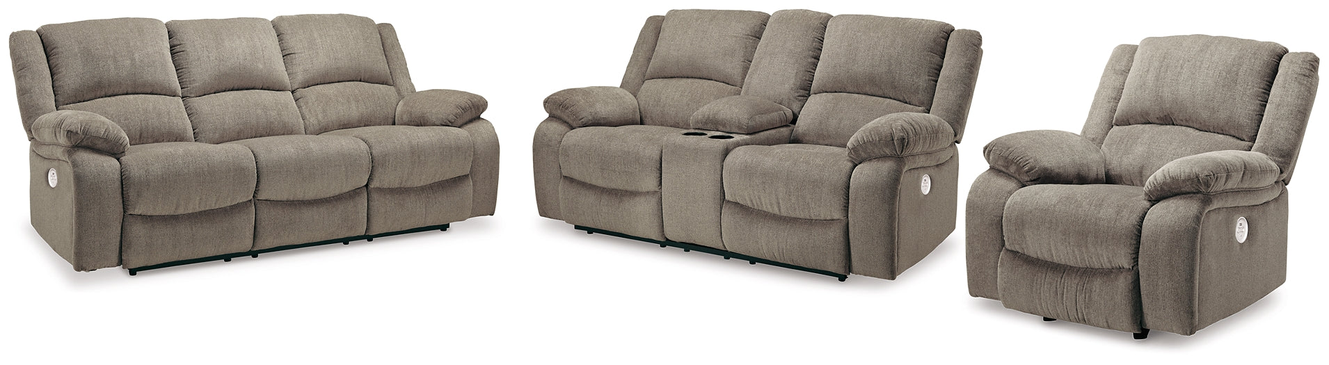 Draycoll Sofa, Loveseat and Recliner