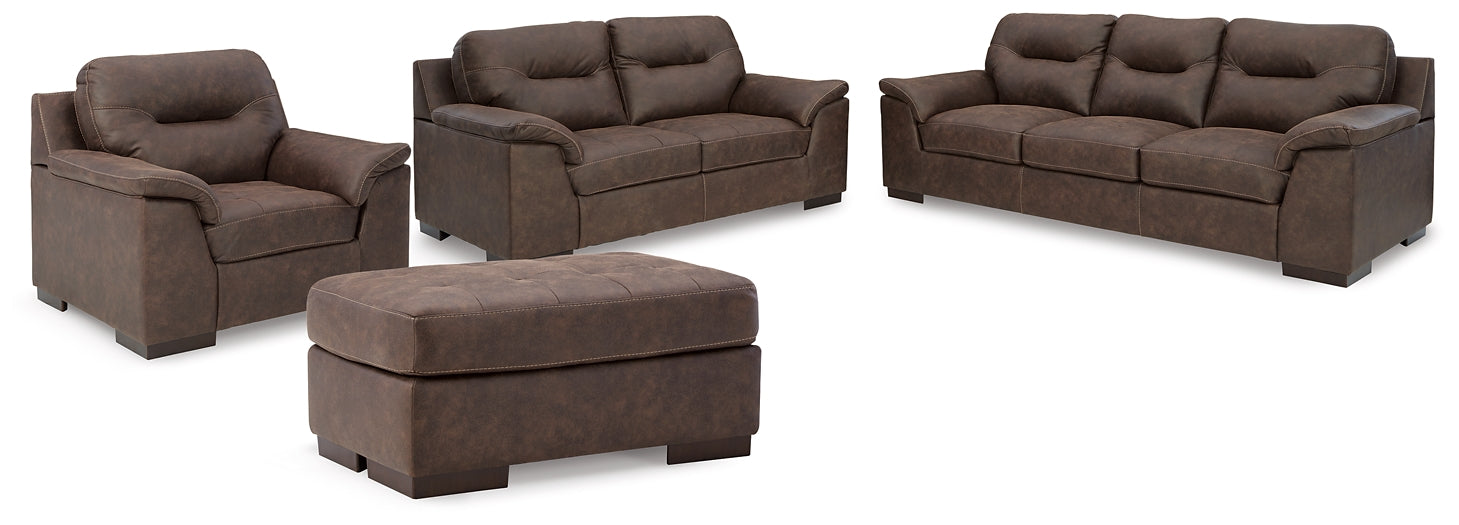 Maderla Sofa, Loveseat, Chair and Ottoman