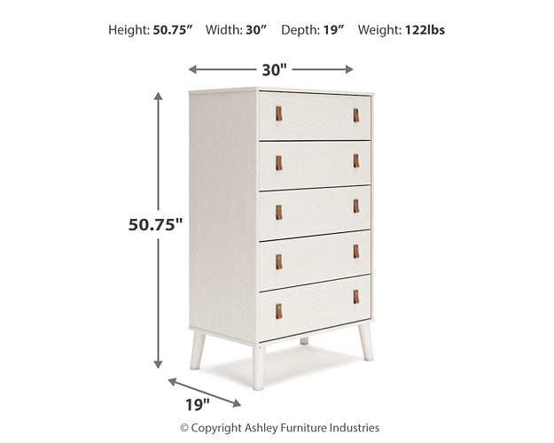 Ashley Express - Aprilyn Twin Bookcase Headboard with Dresser and Chest