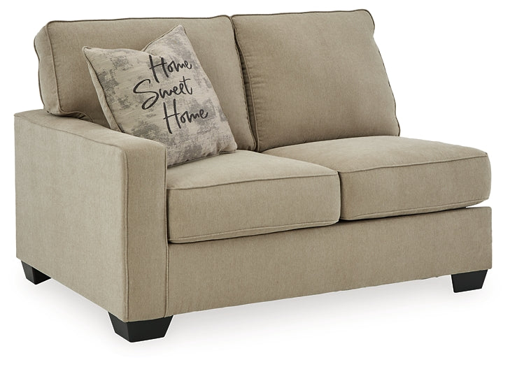 Lucina 3-Piece Sectional with Ottoman