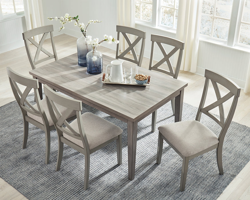 Ashley Express - Parellen Dining Table and 6 Chairs