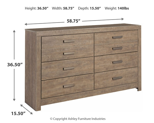 Culverbach Queen Panel Bed with Dresser