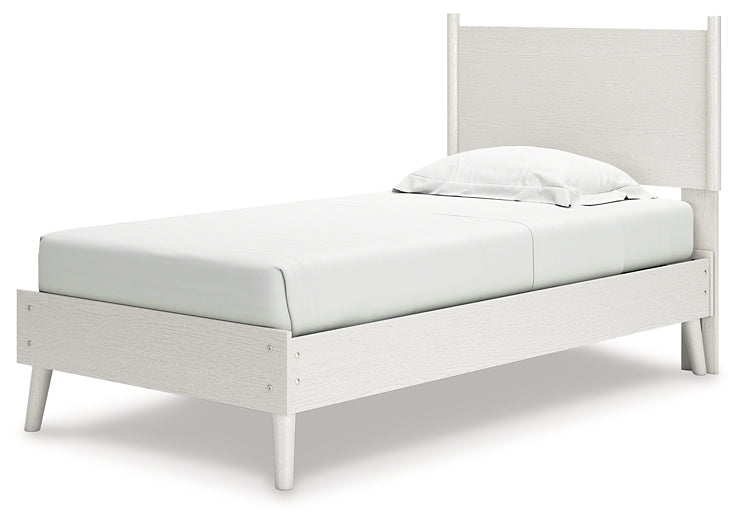 Ashley Express - Aprilyn Twin Panel Bed with Dresser and 2 Nightstands