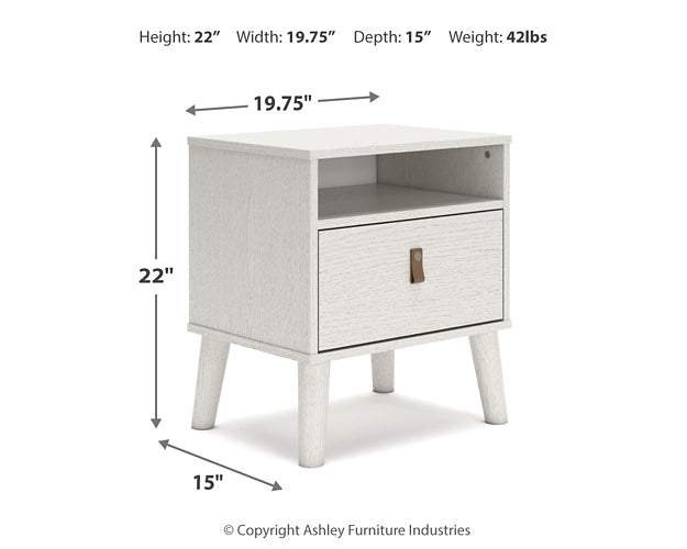 Ashley Express - Aprilyn Full Bookcase Bed with Dresser, Chest and 2 Nightstands