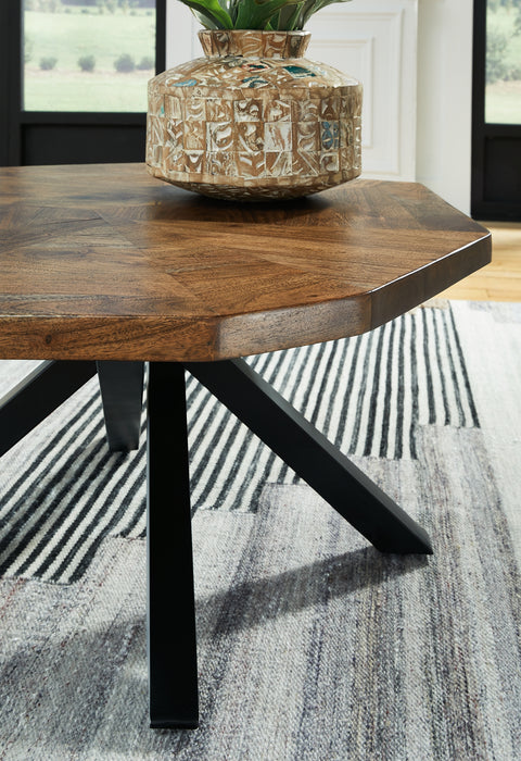 Ashley Express - Haileeton Coffee Table with 2 End Tables