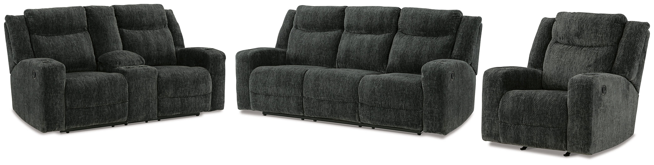 Martinglenn Sofa, Loveseat and Recliner