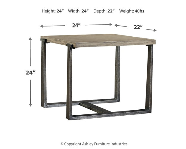 Ashley Express - Dalenville Coffee Table with 2 End Tables