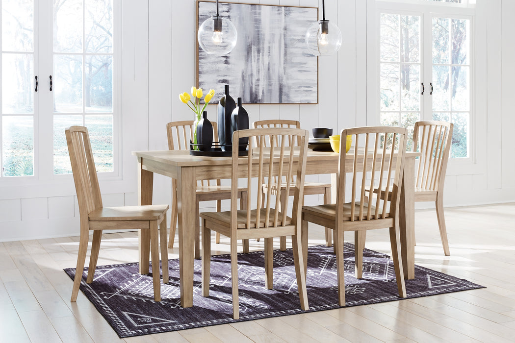 Ashley Express - Gleanville Dining Table and 6 Chairs